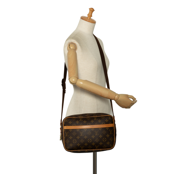 LOUIS VUITTON Monogram Reporter PM Crossbody Bag - Picture 10 of 10